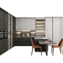 Zhibang Kitchen Cabinets Western Kitchen Cabinets Customized Cabinets Overall Cabinet Modern Simple Decoration Customized Rush Hour III