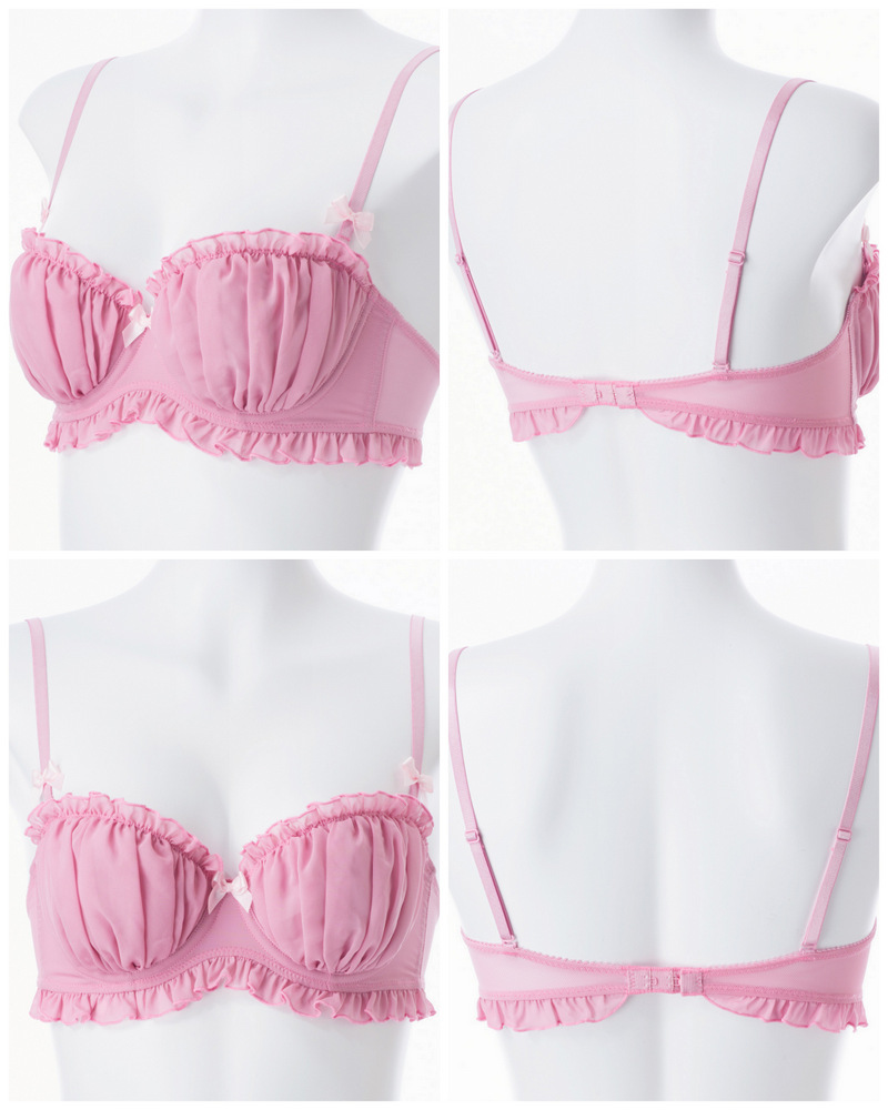 PEACH JOHN / Peach Pie [Năm mới] China Limited Plazed Lady 1/2 Cup Bra Set thời trang nữ