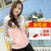 Áo vest cotton nữ đặc biệt hàng ngày thu đông 2017 mới ngắn mềm mại ulzzang vest áo khoác lửng trùm đầu