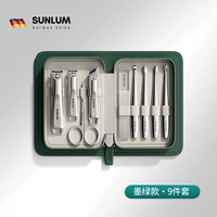 (Темно-зеленый) набор из арктической канавки с 9 частями [немецкий вторичный лезвие Seiko]