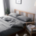 Đơn giản gối bông rửa sạch bông bông 48x74cm rắn trường hợp đơn gối Tenjiku bông gối 2 - Gối trường hợp gối hơi cao cấp Gối trường hợp