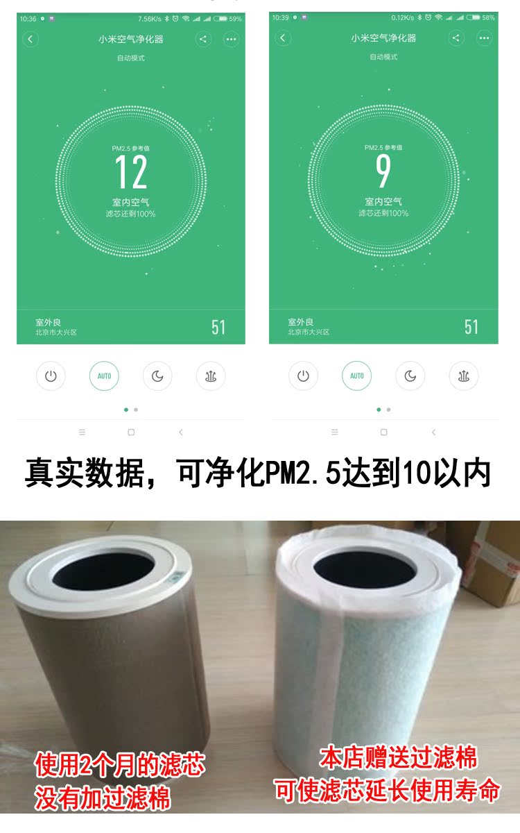 máy lọc không khí unicare Máy lọc không khí tự chế tự thích ứng với bộ lọc kê lọc phiên bản nâng cao bên cạnh mùi formald smog PM2.5 máy lọc không khí panasonic f-pxm35a