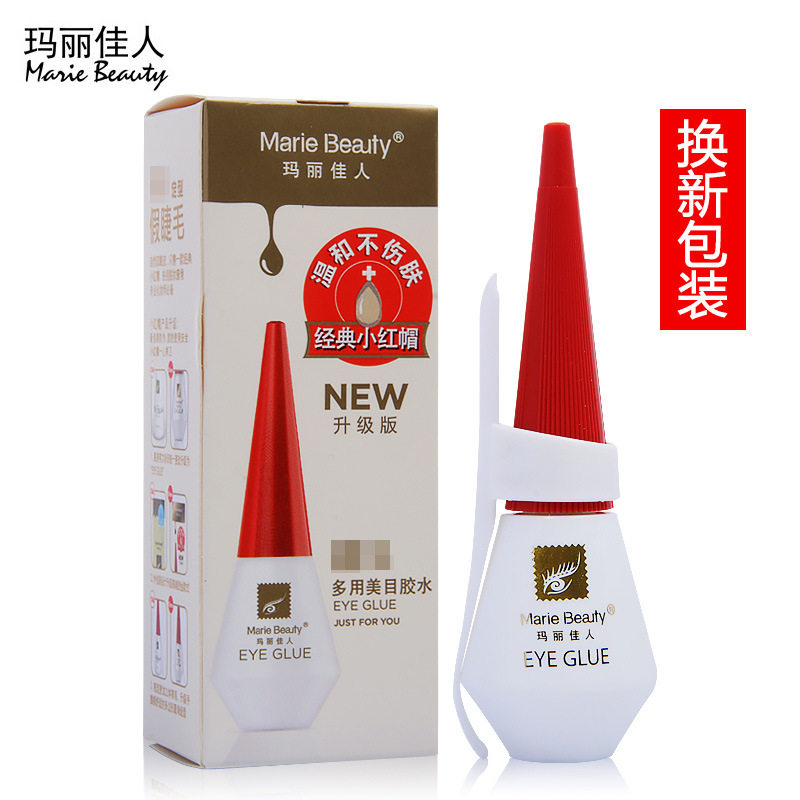Mary Jiao Lin Lin Head False Lactation Coil Lace Lace Dual Eye Paste Ultra-stick