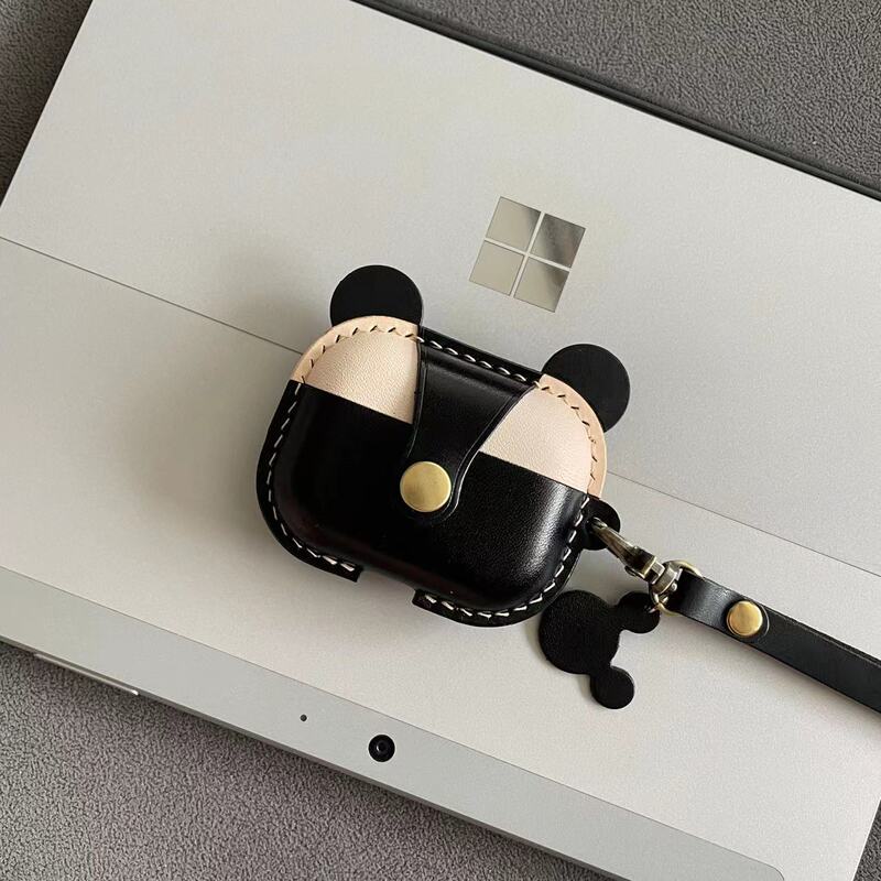Airpodspro Protective Case Apple Headphone Bag 3Rd Generation 2Nd Generation Airpods4 Headphone Case Cowhide Creative Cartoon Headphone Case Airpodspro Protective Case Apple Headphone Bag 3Rd Generation 2Nd Generation Airpods4 Headphone Case Cowhide Creative Cartoon Headphone Case
