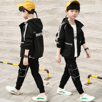 Korean Children's Fashion Suite Boys Suite The new Chinese Children's Boys Spring and Autumn Floating Two Packages of Korean Edition