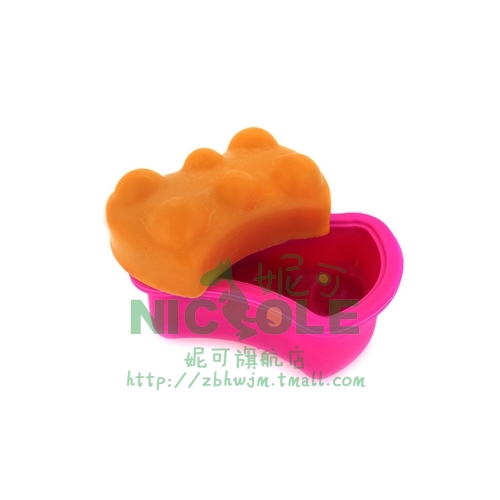 Nicole DIY Handmade Soap Silicone Khuôn Xà phòng Xà phòng Bánh sô cô la Silicone Khuôn Lò khuôn bánh kẹp