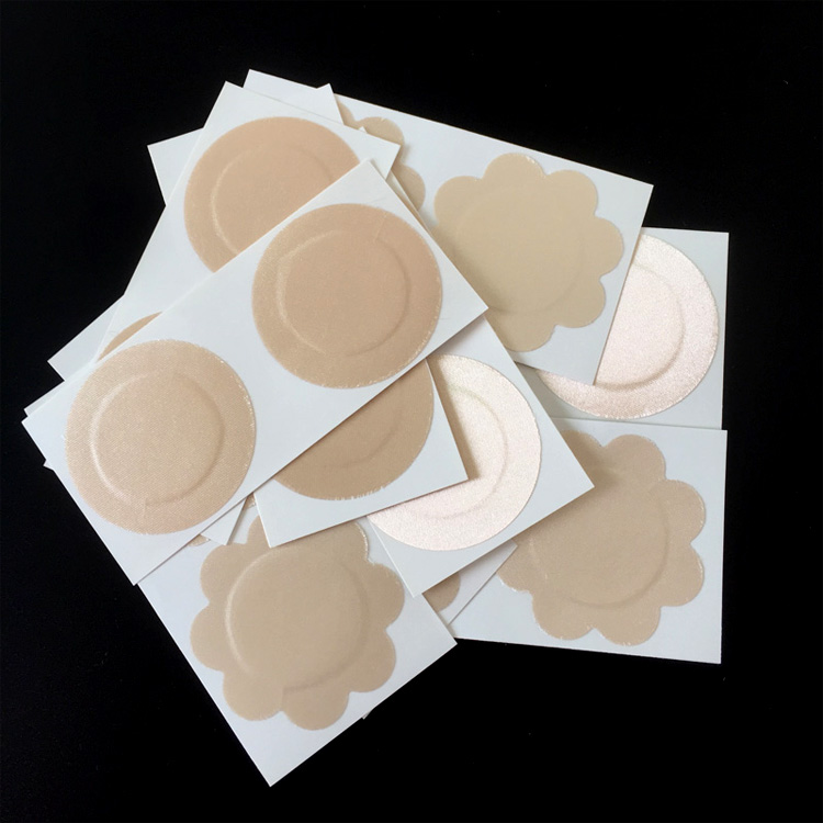 Disposable breast stickers areola stickers anti-bump breathable ultra-thin invisible breast stickers men's and women's anti-glare nipple stickers