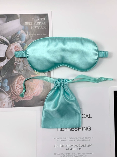 Шелковая повязка для глаз подходит для мужчин и женщин для путешествий для влюбленных, защита глаз