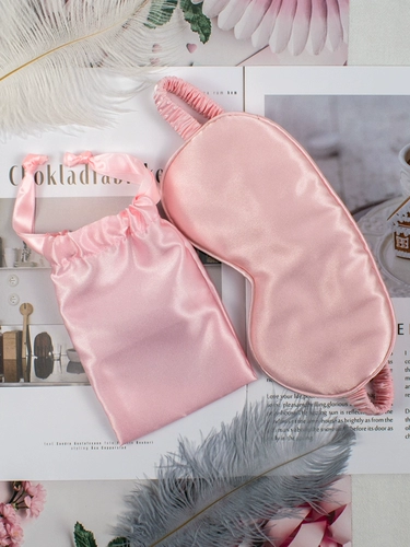 Шелковая повязка для глаз подходит для мужчин и женщин для путешествий для влюбленных, защита глаз