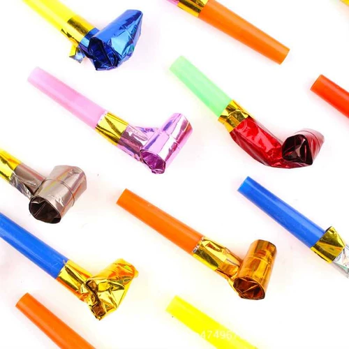 Надувная телескопическая детская игрушка, детский воздушный шар, свисток, подарок на день рождения