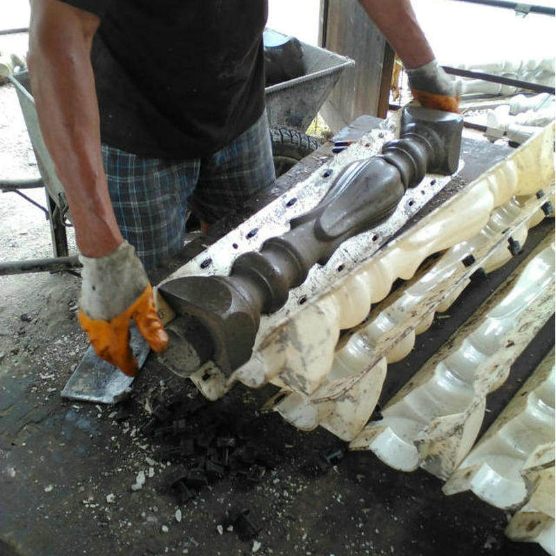 Eurostyle villa Roman column moulds fencing Balcony Guardrails vases Vase Railing cement columns Construction gourd Large plastic