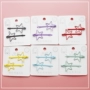 Cô gái dễ thương macarons kẹo màu sao rỗng năm cánh Liu bên bờ biển clip sơn từ clip em gái mềm kẹp tóc - Phụ kiện tóc trâm cài tóc cổ trang