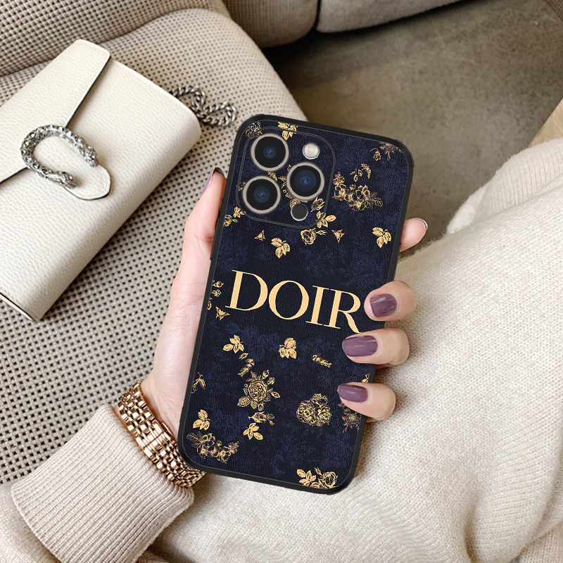13 Pro Max Case Protective Cover Lady Dior Phone Case 花卉适用苹果