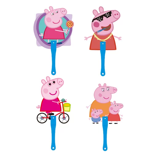 Рекламный фанат пользователь PP Пластиковая рекламная рекламная группа фанат мультфильм маленький фанат Custom -Made 1000 печать логотип