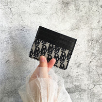 Card Bag Woman Small New Thin Korean Version Cute Card Clip Minimalist Multi-Card Bank Card Cover Retro Document Card Package