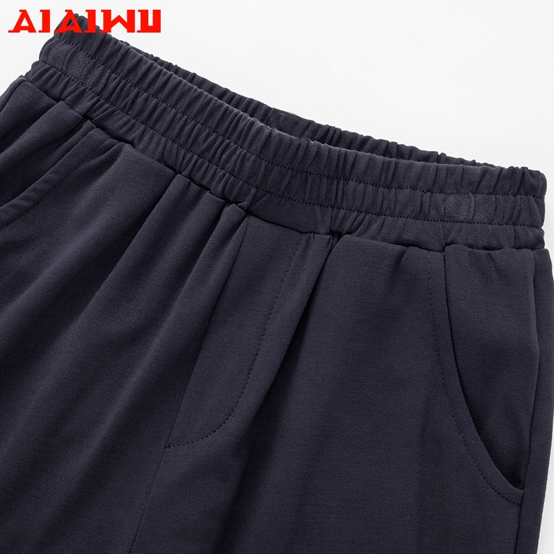 Ái Ái nhà trai Five-Point quần Kids trai Loose Pants Trong Big Kids Summer Thin 2019 New KIST13.