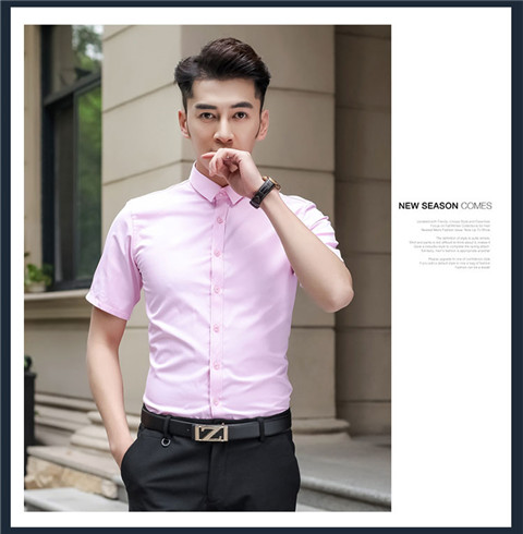 Áo 2 dây / áo sơ mi trắng nam dài tay Phiên bản Hàn Quốc của người tự kinh doanh áo sơ mi nam làng chuyên nghiệp gọi là áo đầm thủy triều áo sơ mi lụa cao cấp nam