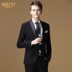 Bộ đồ chú rể phù hợp với áo cưới nam ba mảnh áo vest nam đẹp Suit phù hợp