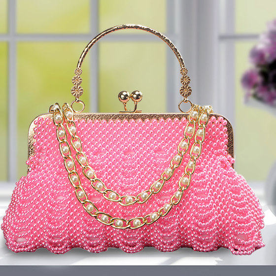 bead crystal bag