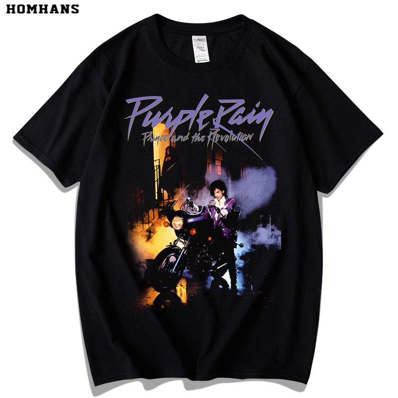 Red Korean Prince Purple Rain Album Cover American Pop Song Music Pure Cotton
