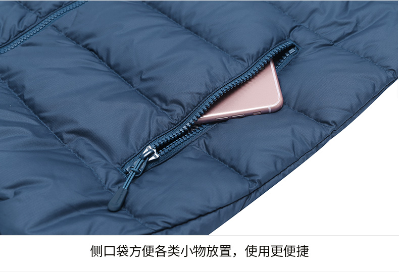 JackWolf leather Wolf Claw Winter Áo khoác thể thao nam trùm đầu không thấm nước Nhẹ ấm xuống áo khoác 1200573 - Thể thao xuống áo khoác áo phao lông vũ