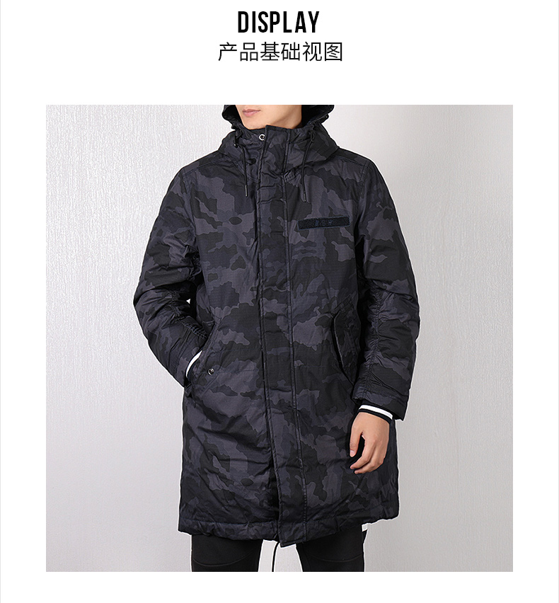 Quần áo thể thao nam Nike Nike cotton 2018 mùa đông trùm đầu áo khoác cotton ấm áp áo khoác cotton AA8860-485 - Quần áo độn bông thể thao áo phao nữ dáng dài 2020