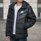 Nike Nike down jacket nam 2018 mùa đông dài phần dày thể thao trùm đầu ấm xuống áo khoác AA8854 - Thể thao xuống áo khoác