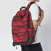 Ba lô Adidas Adidas màu đỏ ngụy trang Túi học sinh trung học cơ sở cầm tay - Ba lô