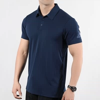 Adidas Adidas nam tay ngắn 2019 hè mới giản dị áo thun tay dài thể thao POLO DU8413 - Áo phông thể thao áo thun the thao nam 