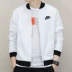 Nike Nike 2019 xuân mới nam dệt cổ áo bóng chày đồng phục áo khoác thể thao 832225-451 - Áo khoác thể thao / áo khoác Áo khoác thể thao / áo khoác