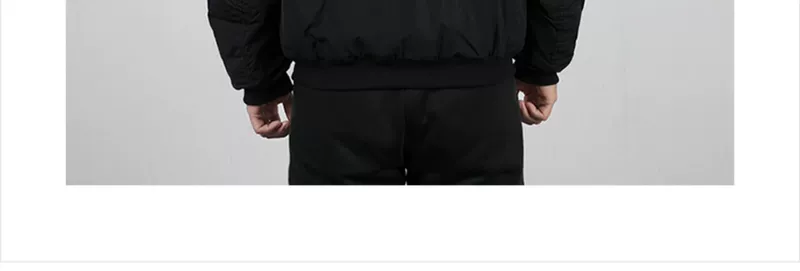 Áo khoác nam Adidas / Adidas NEO 2019 mùa thu mới cổ áo đứng giản dị quần áo cotton thể thao ấm áp EI4379 - Quần áo độn bông thể thao