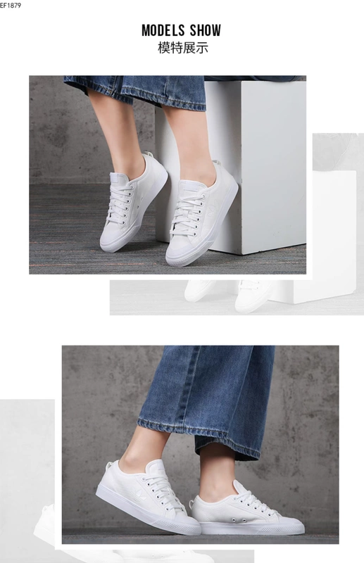 Giày thể thao adidas giày thể thao cỏ ba lá của phụ nữ 2020 mùa thu giày thể thao mới thoáng khí giày thường giày vải nhẹ - Dép / giày thường