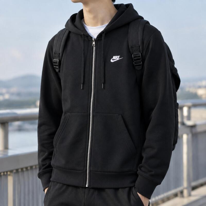 Nike Nike Woven Jacket Men's 2026 Autum New Hooded Sportswear Casual Running Training Jacket Jacket