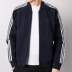 Áo sơ mi nam Adidas 2019 mùa xuân mới đứng cổ áo cardigan áo khoác giản dị áo khoác thể thao trench coat DW4673 - Áo gió thể thao Áo gió thể thao