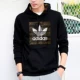 Adidas clover nam 2019 mùa xuân mới thể thao giản dị áo len trùm đầu áo thun DX3614 - Thể thao lông cừu / jumper