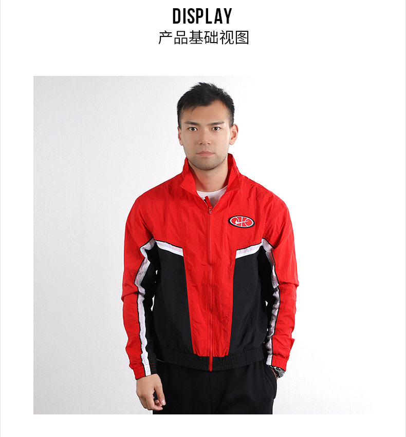 Nike Nike Men Tops 2019 Mùa thu mới Áo thể thao Áo gió Áo khoác bóng rổ có thể mặc AV9756 - Áo khoác thể thao / áo khoác ao khoác nike