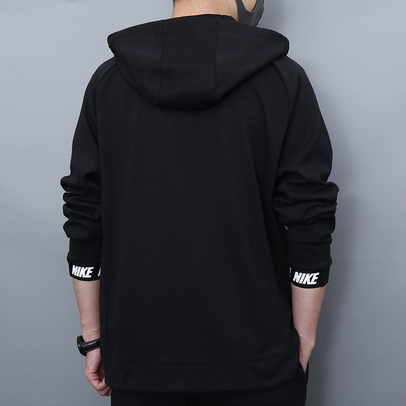 Áo khoác nam Nike Nike 2018 mùa đông mới áo gió thể thao đan áo khoác trùm đầu giản dị 861743- áo khoác adidas trang
