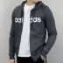 Adidas Adidas Men Tops 2018 Mùa thu thoáng khí trùm đầu thể thao Áo khoác thể thao DM4282 Áo khoác thể thao / áo khoác