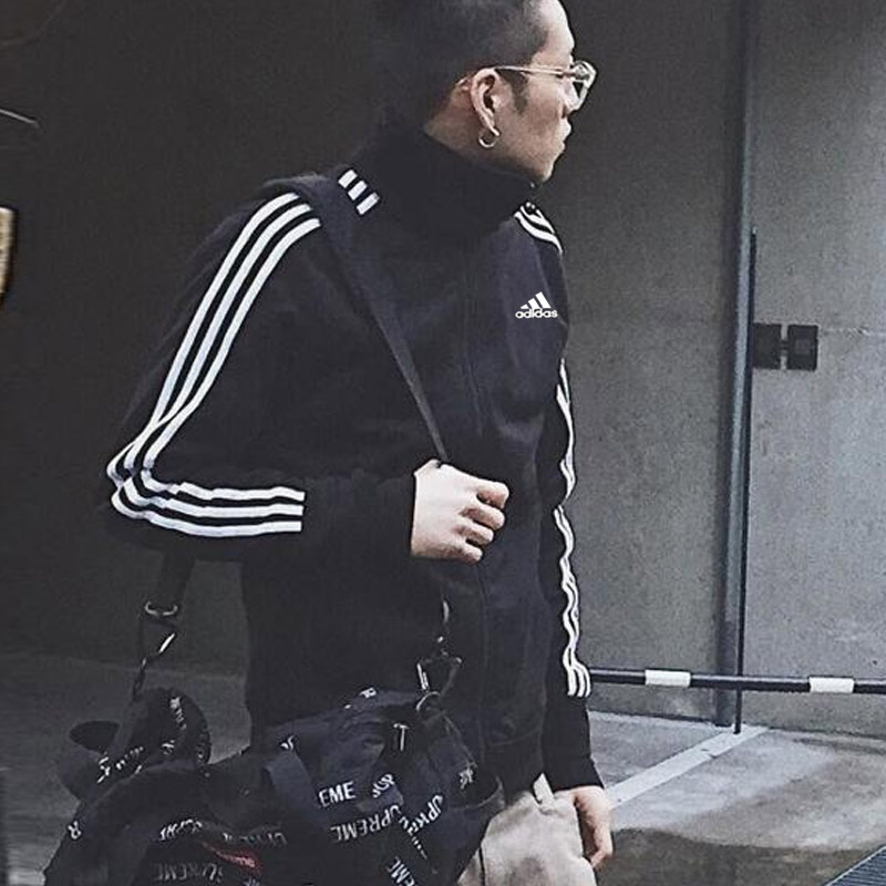 Áo khoác nam Adidas 2018 dày mùa đông cộng với nhung gió ấm áp thể thao giải trí áo khoác trùm đầu S98786 áo khoác chạy bộ nam