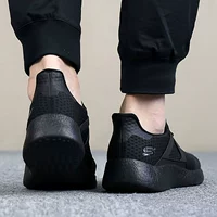 Skechers Giày nam Skechers Giày đế dừa nhỏ Giày đế bệt Giày chạy bộ lưới Hấp thụ giày lười chạy bộ 52115- - Giày chạy bộ giầy thể thao nữ