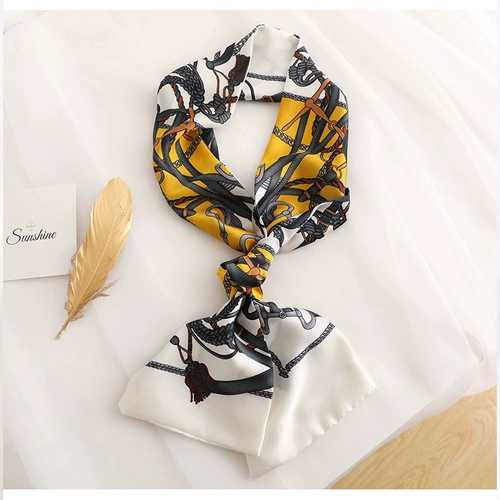 Универсальная демисезонная повязка на голову, длинный шарф, шейный платок, ремень