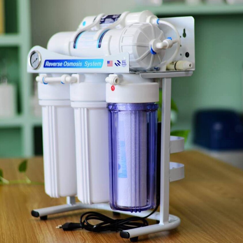 Aquatic sea water filtration machine ro reverse osmosis 400G large flow without barrel straight drinking machine home water purifier