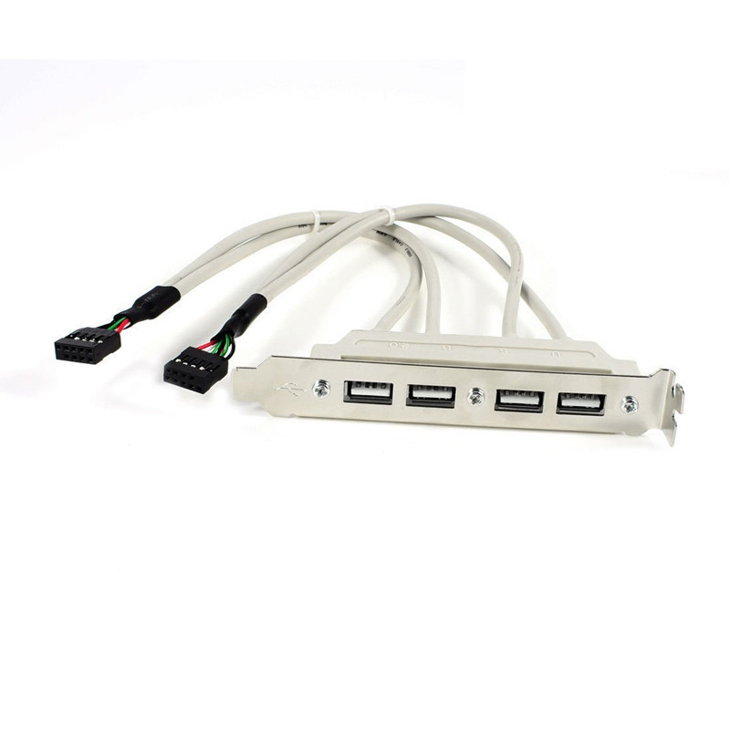 Zhende 4 mouth USB bezel line Main board USB extension cord USB2 0 rear bezel USB extension bezel