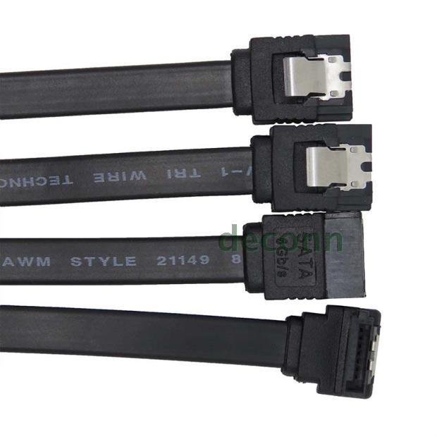 Zhende SATA7P hard disc data line 2 strips of SATA3 0 6GB with buckle serial board hard disc line