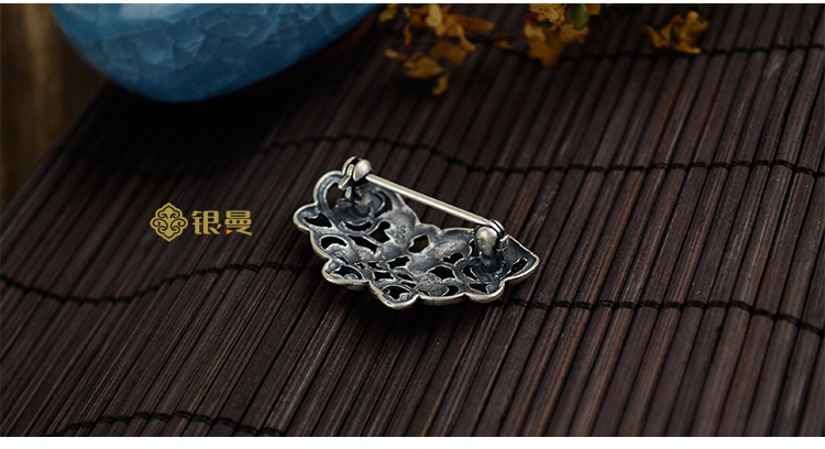Broche femme en argenterie - Ref 1173333 Image 16