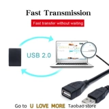 USB 2.0 Удлиненный кабель кабеля 0,6 м/1 м/1,5 м