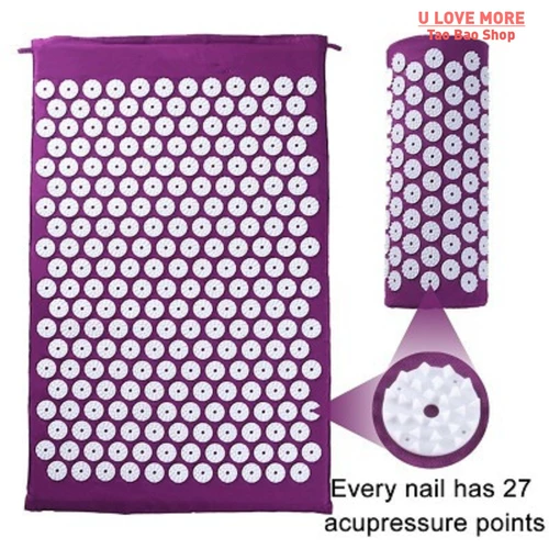 Массажер подушки лотос акупрессоры подушка йога коврики Re re