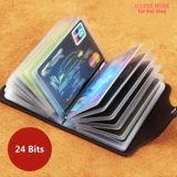 24 бита владельца кредитной карты бизнес -банка карманной карты PACK PVC LAR