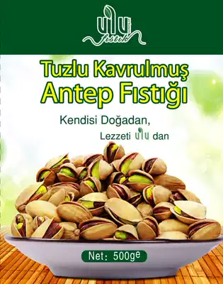 New spot Turkish purple pistachio imported bleach-free 500G self-sealing design pregnant children's snacks