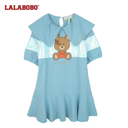 Летняя милая трикотажная футболка, боди, юбка, буква T, короткий рукав